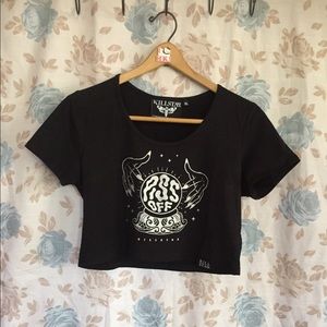 Killstar Piss Off Crop Top